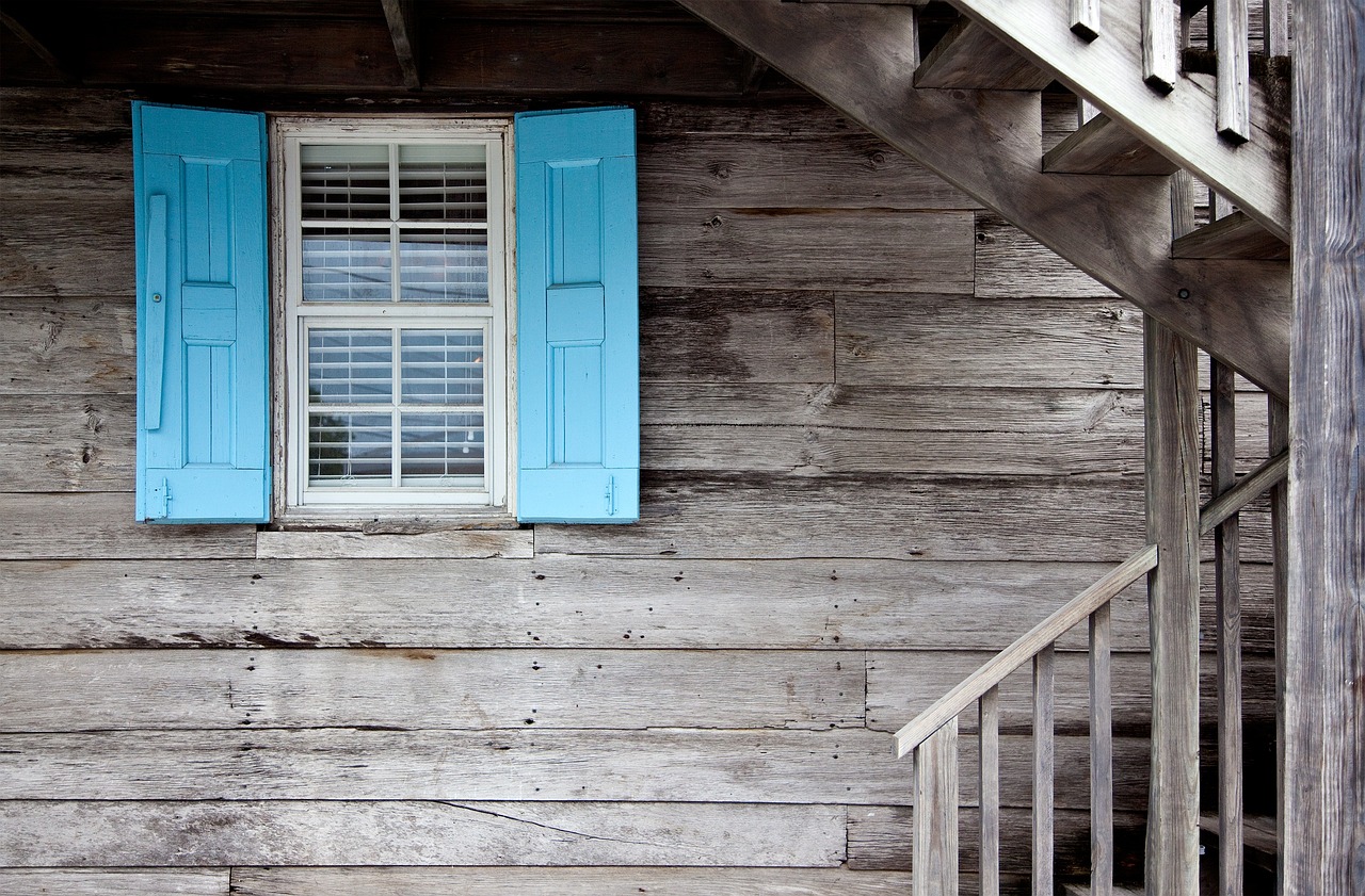 shutters, architecture, window